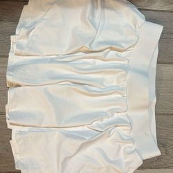 White Skirt With Shorts Under NEW