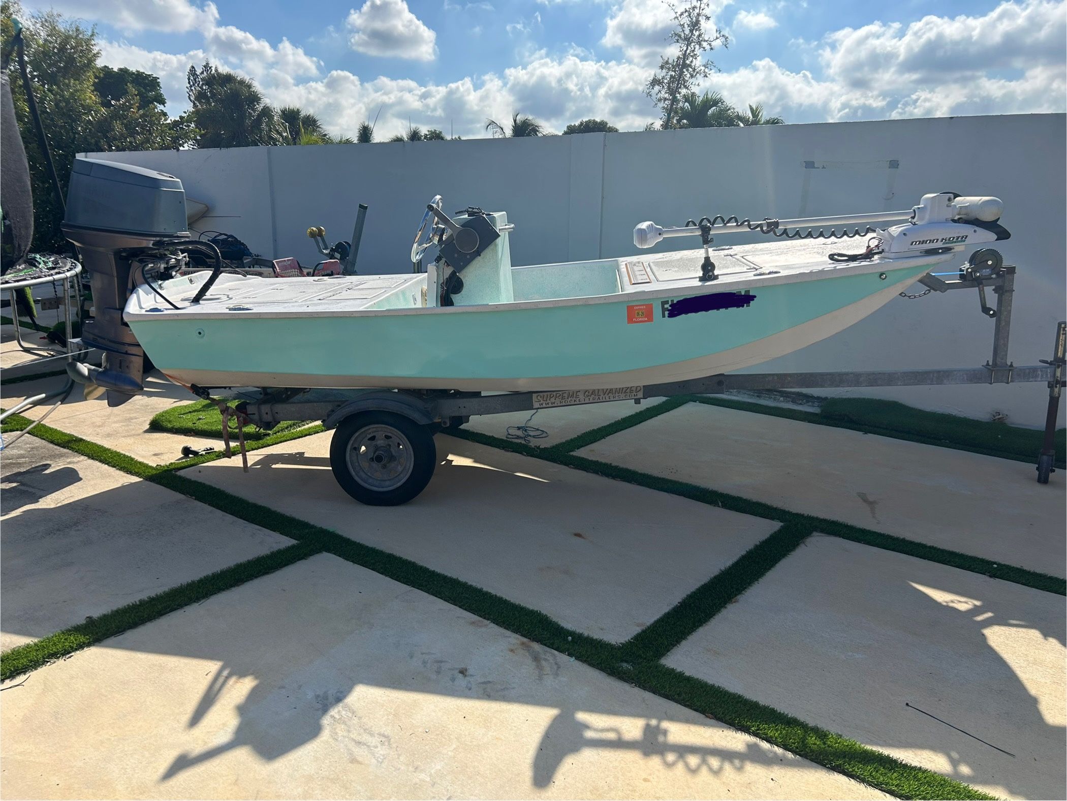 2012 Custom Whaler Hull With Yamaha 70