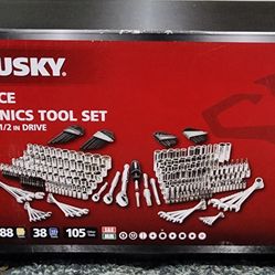 Husky , 290 - PIECES MECHANIS TOOL SET