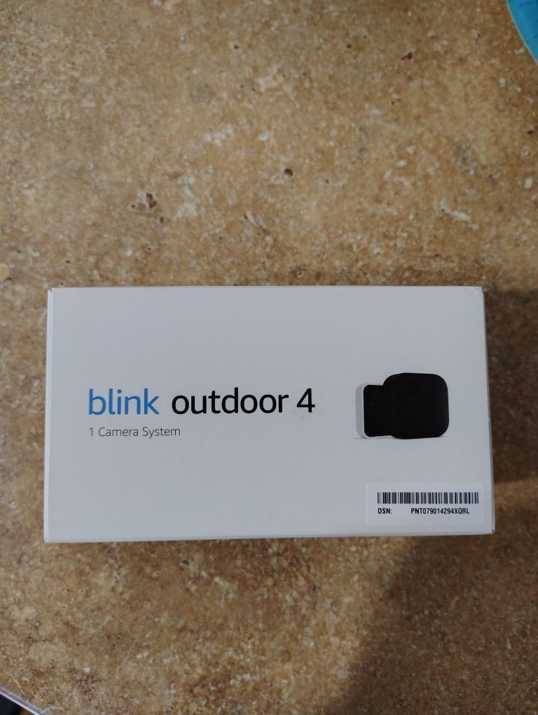 New Blink Outdoor 4 Wireless Smart Security Camera
