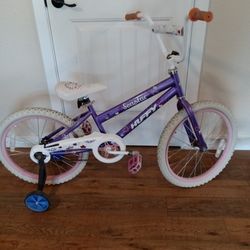 Girls Bike Huffy With Training Wheels 