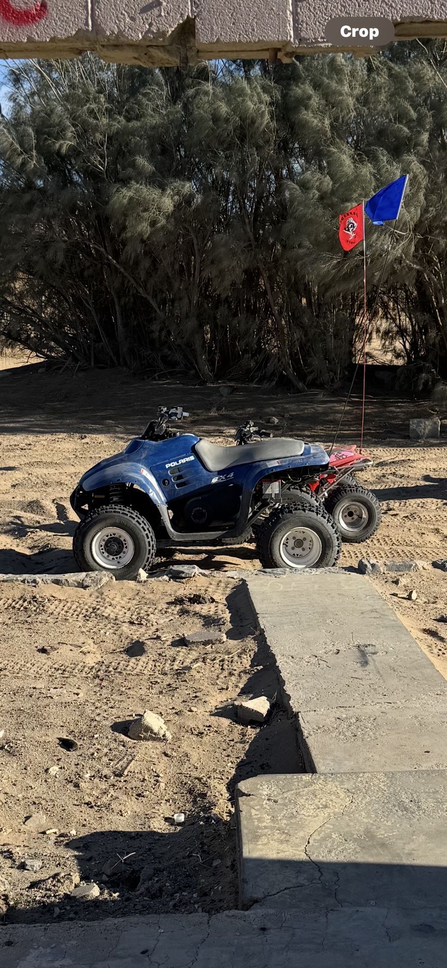 Quad 2002 Polaris trail boss 330