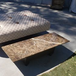 Daybed and Table