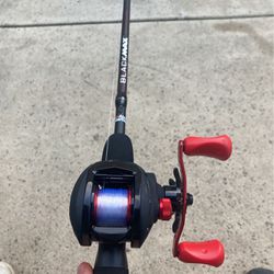 Bait Caster Rod And Reel Combo 