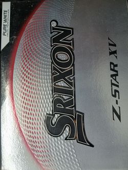 Srixon z star xv golf balls