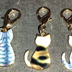 Brand New Kitty Cat Keychain Charms 