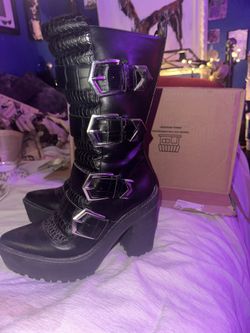 Killstar Vivian Platform Boots