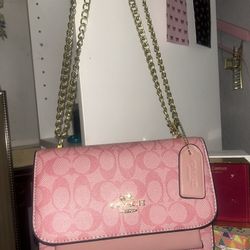 Pink Coach Purse 