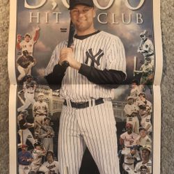 New York Post-Derek Jeter 3000 Hits Pull Out Section July.11,2011 GC