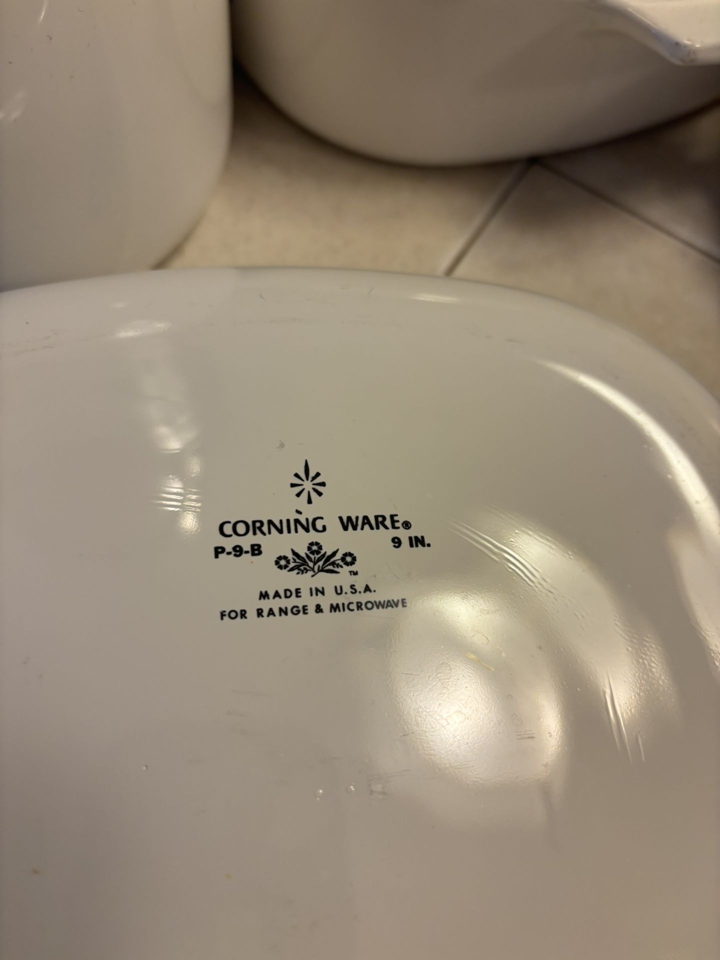 Corning ware Blue Cornflower