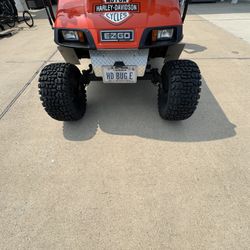 2004 Ez Go Harley Davidson Golf cart
