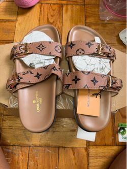 Sandal brown and black Louis Vuitton size 7/50