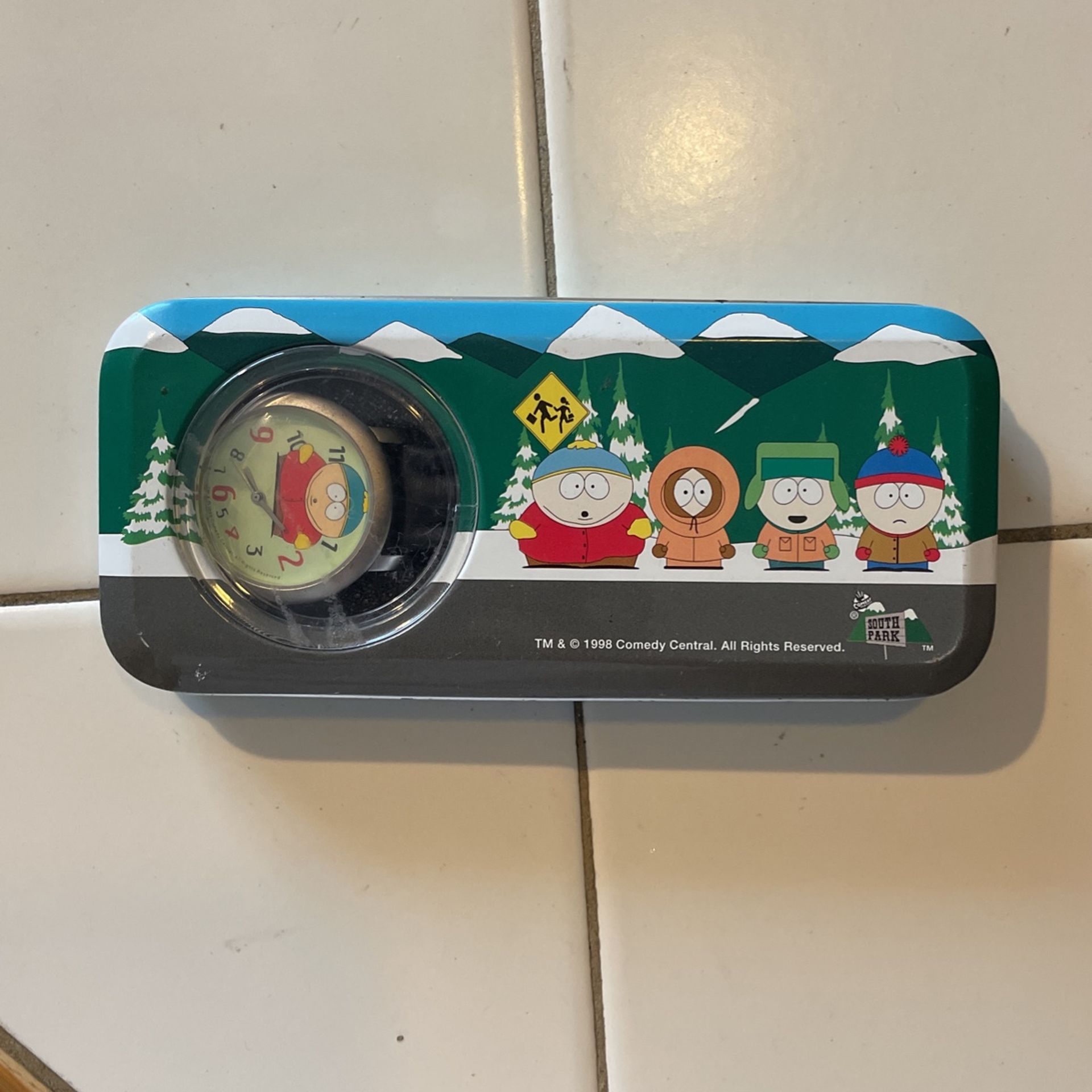 Vintage 1998 South Park Cartman Watch 