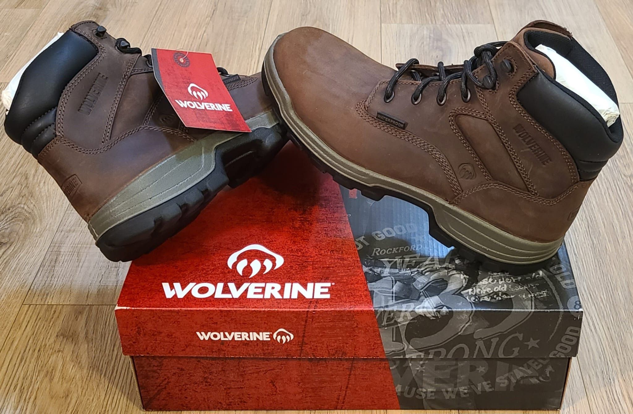 Wolverine Work Boots Size 10 For Men