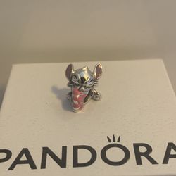 Pandora Disney Stitch Birthday Cake Charm