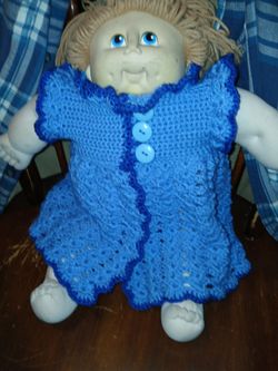 16 & 19 Inch Handmade Cabbage Patch Dress