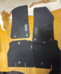 Jeep Wrangler Floor Mats Set Of 4 OEM Chrysler Black 2018 - 2021