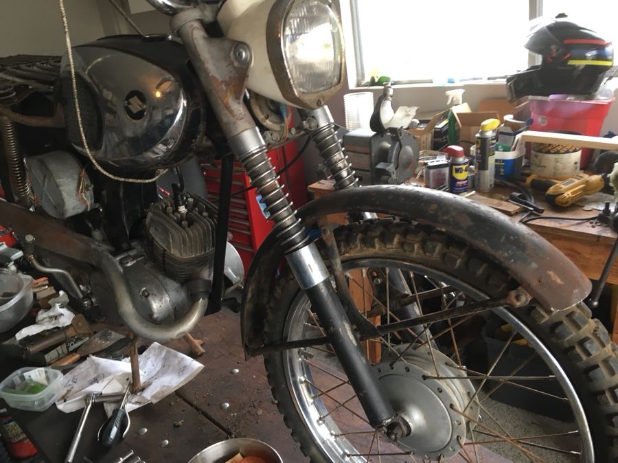 1965 Suzuki K11 80cc Project
