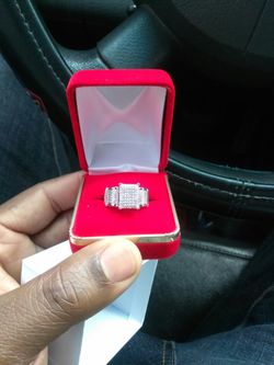 White gold diamond ring Brand New