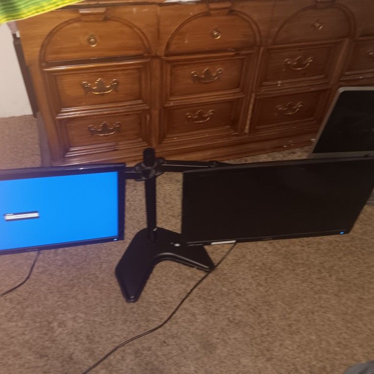 Dual ASUS VS239H-P Gaming Monitor 23" IPS 1920x1080 HDMI