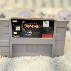 Rage SNES Game