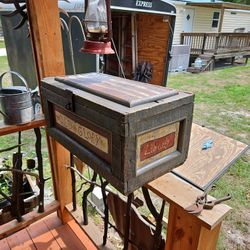 Antique Custom Made Trunk