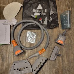 Bissell 15441 PowerFresh Lift Off Pet Deluxe Steam Mop Hose  Brush Tools Accessories 