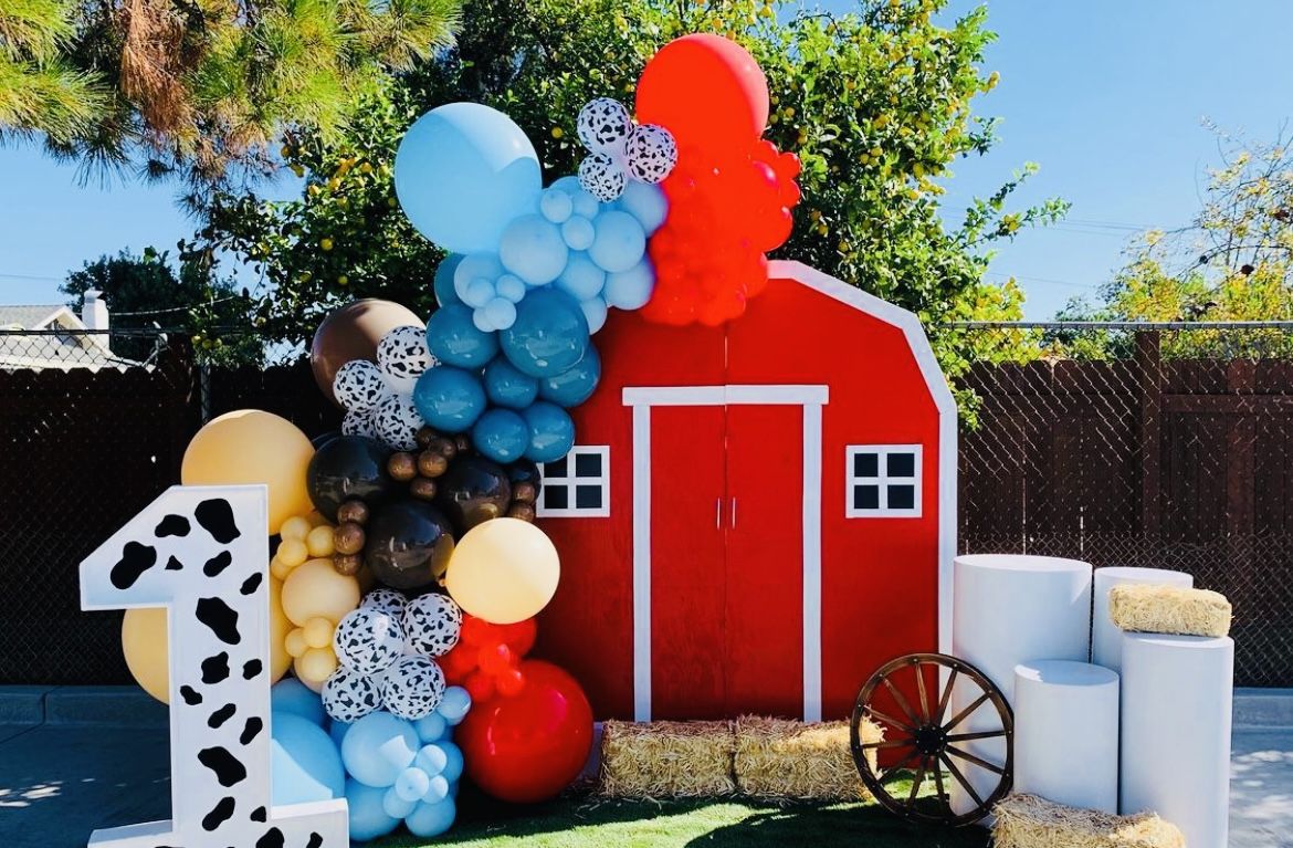 Barn Party First Birthday Party Decoration