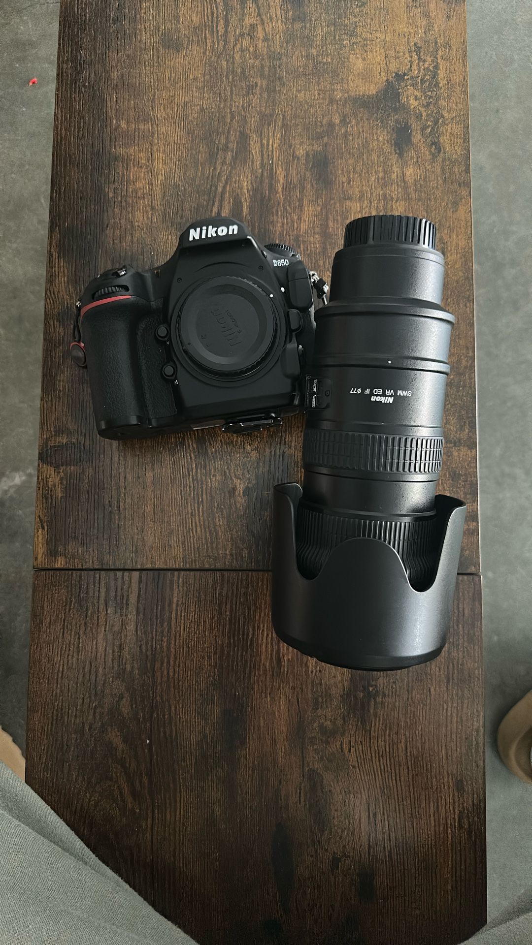 Nikon ED D850 & Nikon 70-200mm F2.8 AF-S VR I