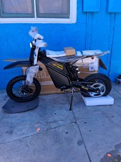 Heybike villan electric dirt bike brand new made it go 50mph just put it together ready to be used