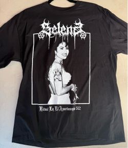 Selena Metal Parody Graphic T-Shirt