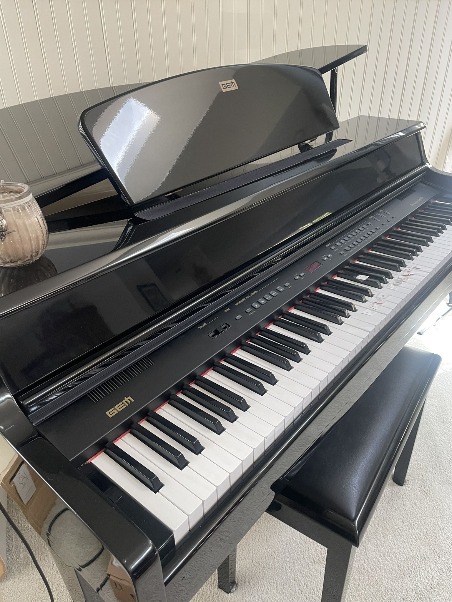 GEM realpiano Grp800 - Electronic Baby Grand Piano