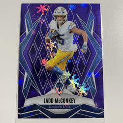 Ladd McConkey Purple Winter /249 | 2025 Panini Phoenix Football 
