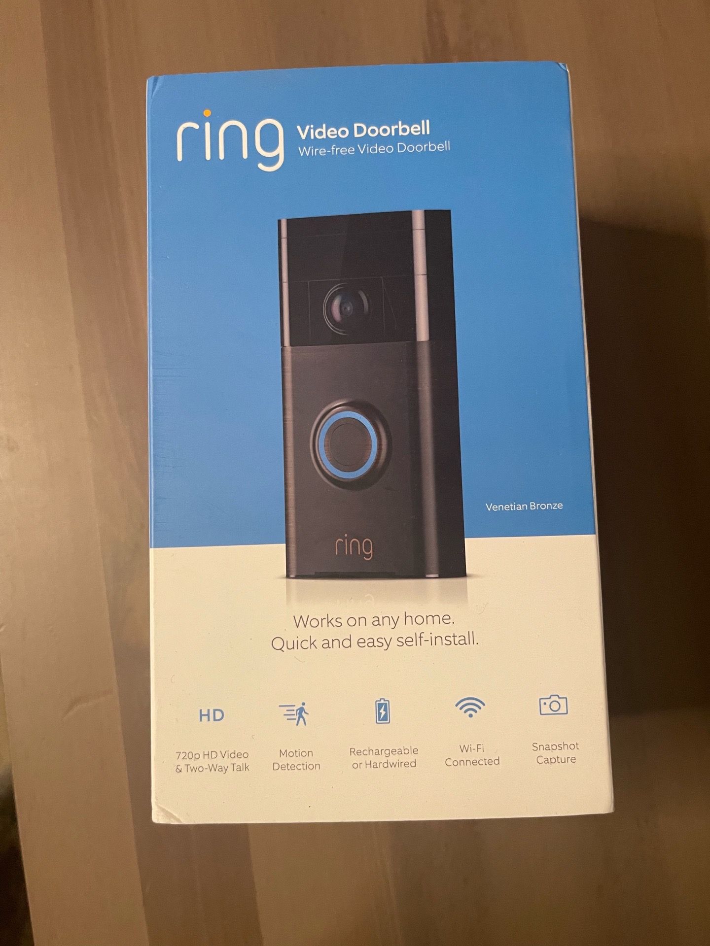 Ring Doorbell (Battery) & Wedge Kit