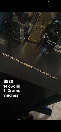 14k Gold Solid Bracelet