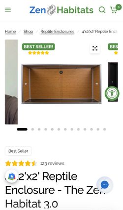 Zen habitat and accessories