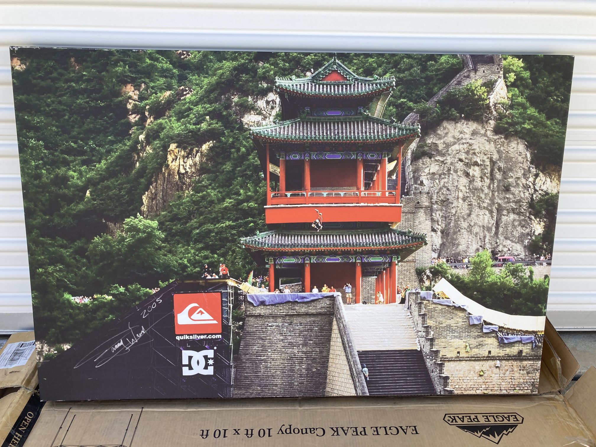 Signed Danny Way Jumps Great Wall Of China DC Shoes Vintage