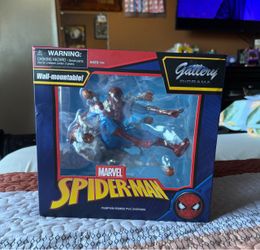 Marvel Gallery Diorama, Spider-Man Pumpkin Bomb, PVC Statue, Wall Mountable, New In Box
