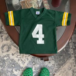 Logo 7 Kids Number 4 Favre Jersey 