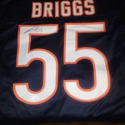 Lance Briggs Auto Jersey
