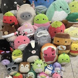 Squishmallow Bulk Lot – 40+ Plush – Priced to Sell FAST
