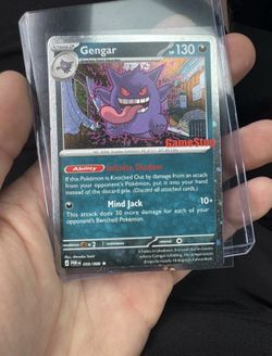 Pokemon Gengar GameStop promo 050/088