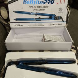 BaBylissPRO Limited Edition 1 1/4" Nano Titanium Prima3000 Ionic Hair Straighten