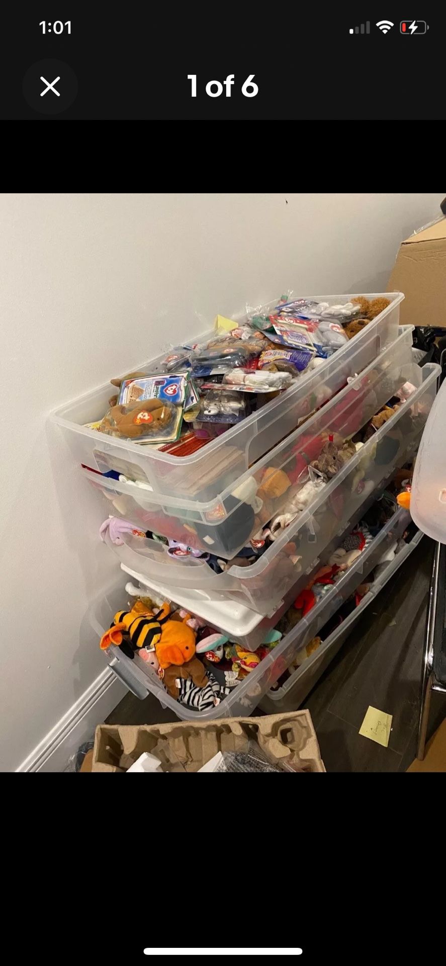 300+ Beanie Babies Lot