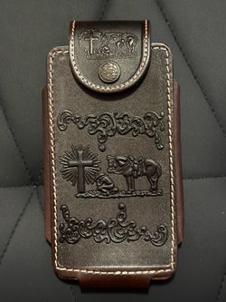 📱 Genuine Leather Western Phone Holster – $54.99 NEW