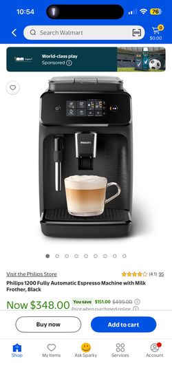 Phillips espresso machine
