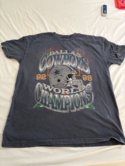 Abercrombie and fitch Dallas Cowboys 1992-93 World Champions Vintage T-Shirt 2XLT $40