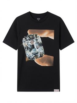 Diamond Supply Co. Black Graphic T-Shirt – Size L