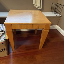 Wooden Side Tables And Center Table