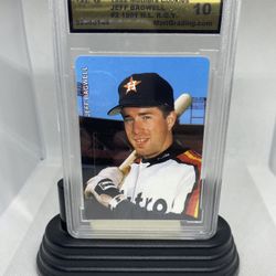 Jeff Bagwell 1992 Mother’s Cookies “Mint Grading 10” Rookie Card#5